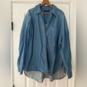 Lane Bryant Denim Shirt